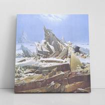 Quadro O Mar De Gelo David Friedrich Canvas Arte 60x60cm Quadro O Mar De Gelo David Friedrich Canvas Arte 60x60cm