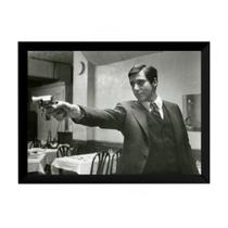 Quadro O Poderoso Chefão Michael Corleone Poster Moldurado