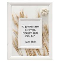 Quadro "O que Deus tem para você,ninguém pode impedir" Quadro "O que Deus tem para você,ninguém pode impedir"