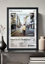 Quadro Oasis (What's The Story) Morning. (Light) Com Vidro Tamanho:21cm x 30cm (A4) Quadro Oasis (What's The Story) Morning. (Light) Com Vidro Tamanho:21cm x 30cm (A4)