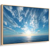 Quadro Oceano Sereno no Horizonte de Esperança