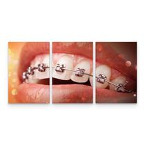 Quadro Odontologia Consultório Ortodontia Mosaico