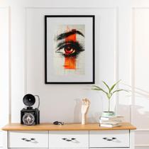Quadro Olho Abstrato - 60X48Cm Quadro Olho Abstrato - 60X48Cm
