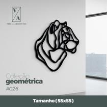 Quadro Onça Geometrica G26
