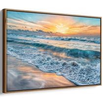 Quadro Ondas do Mar Dançando em Harmonia