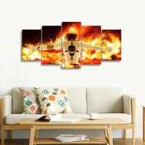 Quadro One Piece Luffy 125x60 decorativo Mosaico Quadro One Piece Luffy 125x60 decorativo Mosaico