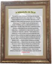 Quadro Oração Da Armadura De Deus, Mod 02, Tam 53x43 Angelus