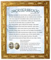 Quadro Oração De Purificação, Mod. 01, Tam. 30x25cm. Angelus Quadro Oração De Purificação, Mod. 01, Tam. 30x25cm. Angelus