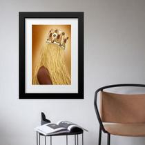 Quadro Orixá Obaluaê - 60X48Cm Quadro Orixá Obaluaê - 60X48Cm