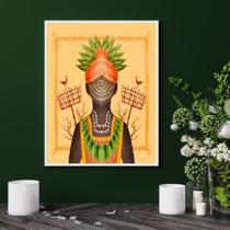 Quadro Orixá Oxumaré Candomblé - 60x48cm