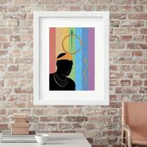 Quadro Oxumaré Orixá - 60X48Cm