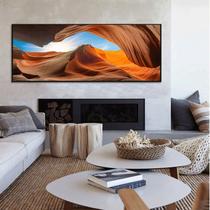 Quadro panorâmico Dunas Laranjas. Quadro panorâmico Dunas Laranjas.