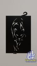 Quadro Pantera em MDF.