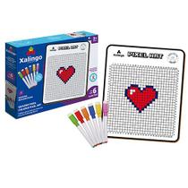 Quadro para Colorir Pixel Art - Linha TDAH Quadro para Colorir Pixel Art - Linha TDAH