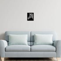 Quadro Para Decoração De Parede Zebra Com Alto Relevo Quadro Para Decoração De Parede Zebra Com Alto Relevo