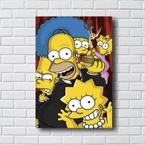 Quadro para Decoração Série Os Simpsons