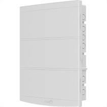 Quadro Para Disjuntor Tigre Slim 48 Disjuntores Branco Quadro Para Disjuntor Tigre Slim 48 Disjuntores Branco