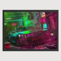 Quadro para Quarto Carro Arte DeLorean DMC-12 45x33 A3