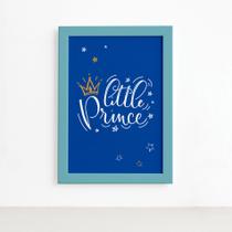 Quadro para Quarto de Bebê Pequeno Príncipe Moldura ul - Quartinhos