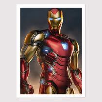Quadro para Quarto Homem de Ferro Iron Man Avenger 45 x33 A3