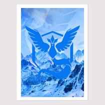 Quadro para Quarto Pokemon articuno time mystic 1 45x33 A3