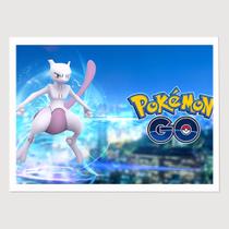 Quadro para Quarto Pokémon Go Mewtwo o 45x33 A3 - Tudo4Home