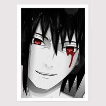 Quadro para Quarto Sasuke Uchiha 45x33 A3