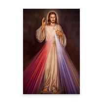 Quadro Para Sala Jesus Misericordioso Decorativo Religioso - Bimper Quadro Para Sala Jesus Misericordioso Decorativo Religioso - Bimper