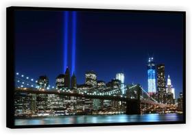 Quadro Para Salas Cidade New York Ponte do Brooklyn Turismo Tela Canvas Premium GG