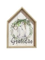 Quadro Páscoa gratidão Quadro Páscoa gratidão