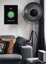 Quadro Paz/Energia/Tranquilidade com Vidro e Moldura Preta Tamanho:21cm x 30cm (A4) Quadro Paz/Energia/Tranquilidade com Vidro e Moldura Preta Tamanho:21cm x 30cm (A4)