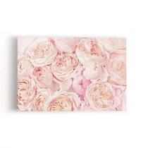 Quadro Peônia Rosa Bege Pêssego Flor Foto Canvas 60x40cm Quadro Peônia Rosa Bege Pêssego Flor Foto Canvas 60x40cm
