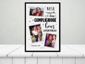 Quadro personalizado a seu gosto de amizade