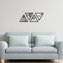 Quadro personalizado alto relevo terra fogo agua e ar 20x70 Quadro personalizado alto relevo terra fogo agua e ar 20x70