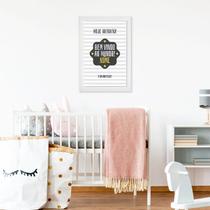 Quadro Personalizado Bem Vindo