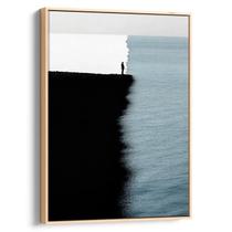 Quadro Pescador do Horizonte Solitário