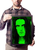 Quadro Peter Steele Banda Type O Negative Pôster Moldurado Quadro Peter Steele Banda Type O Negative Pôster Moldurado