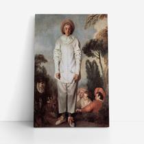 Quadro Pierrot Gilles Jean-Antoine Watteau Canvas 60x40cm
