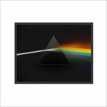 Quadro Pink Floyd Dark Side of the Moon com Moldura 30x40cm
