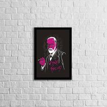 Quadro Pink Freud 33x24cm - com vidro