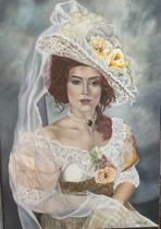 Quadro pintado à mão