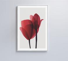 Quadro Pintura 2 Rosas