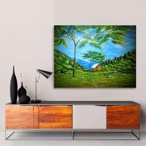 Quadro pintura abstrata moderno 70x100