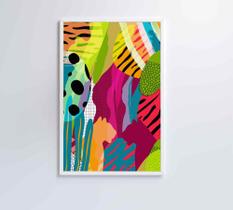 Quadro Pintura Aquarela Tropical 2 Quadro Pintura Aquarela Tropical 2