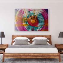 Quadro Pintura Círculos Quadro Pintura Círculos