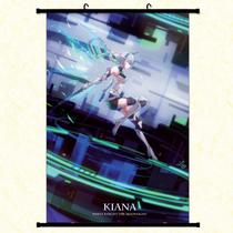 Quadro: pintura de parede, Honkai Impact 3rd Kiana, 40x60cm