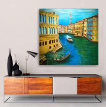 Quadro pintura em tela moderno 70x100cm