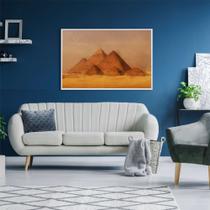 Quadro Pintura Pirâmides Quadro Pintura Pirâmides