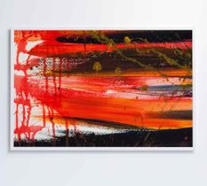 Quadro pintura vermelho Quadro pintura vermelho
