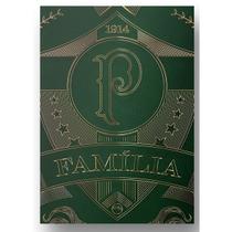 Quadro Placa Aluminio 20x28 cm Verdão Palmeiras Crefisa